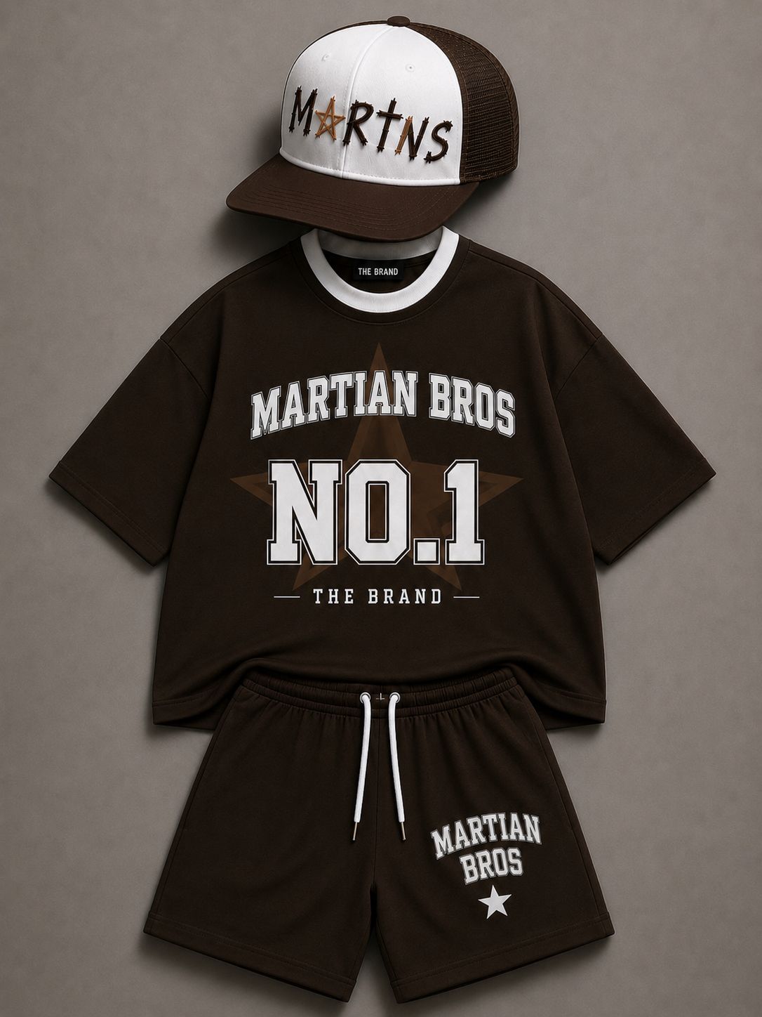NO.1 SHORTS SET